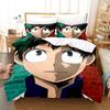 Комплект постельного белья Моя геройская академия Односпальный Полуторный Двуспальный Кинг-сайз Тодороки Комплект для кровати Взрослый Детский Спальня Пододеяльник Наборы 3D-печать 048