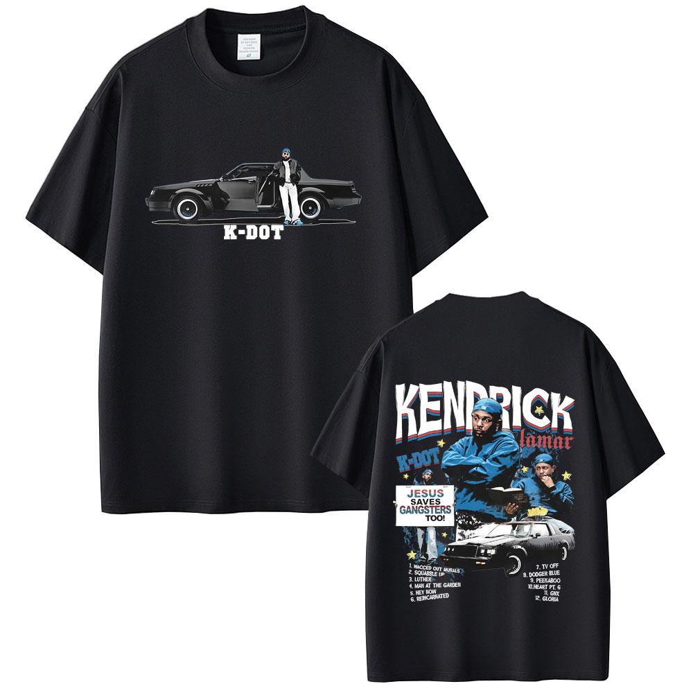 Rapper Kendrick Lamar Tshirt They Not Like Us Tshirts Men Women Hip Hop Fashion Pop Music Tee Shirt Mens Oversized T Shirts