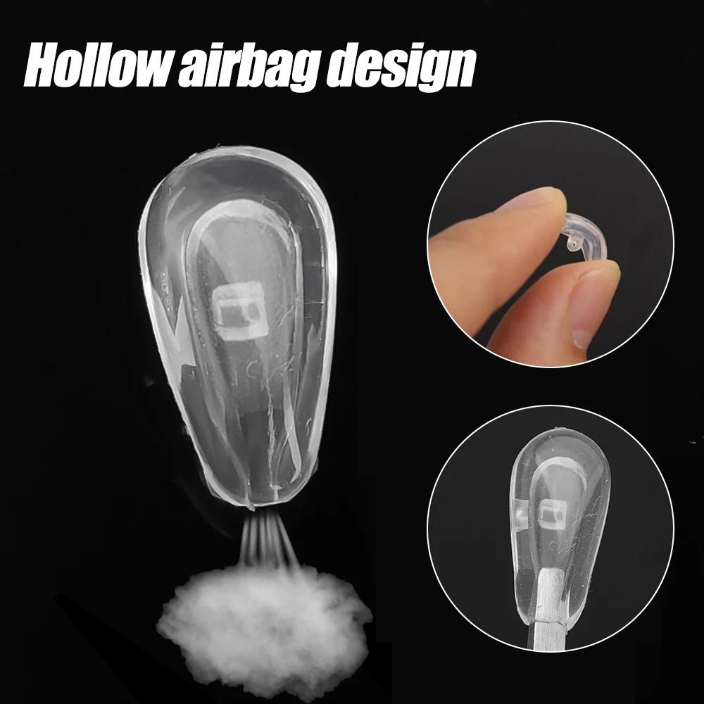 20 шт./набор силиконовые носоупоры для очков, подушка безопасности, мягкие воздушные, противоскользящие, воздушная подушка, накладки с винтами, отвертки, аксессуары для очков