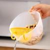 Пластиковый мерный стакан с фильтром, градуированный, для яичной жидкости, кухонный стакан-яйцевзбиватель, яйцо с фильтром, фруктовая рисовая миска