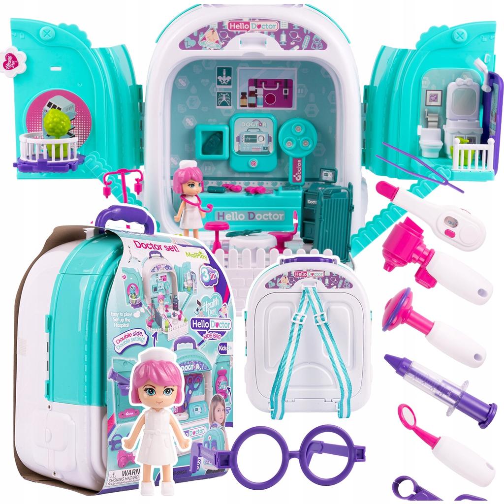 [PACZB][5] Medical Kit in a Backpack Suitcase Little Doctor Doctor Z947