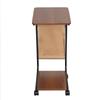 Movable Sofa Side Table 2-Tier Storage Shelf Bedside Table High Quality Coffee Table