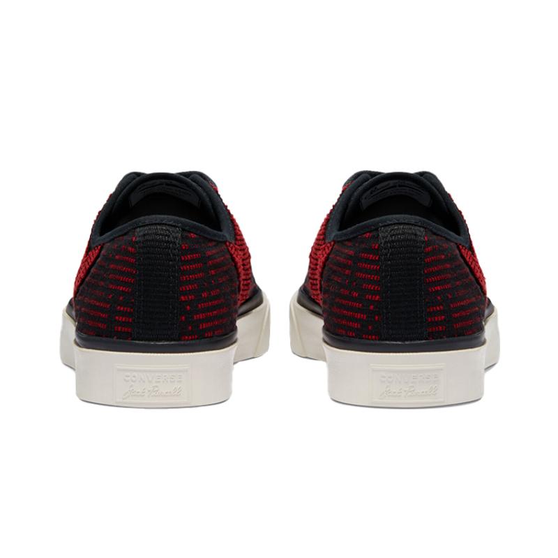 Converse Кеды Jack Purcell Rally с открытым верхом, низкие, для скейтбординга, унисекс, красные и черные