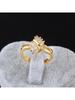 Квадратное белое бриллиантовое ювелирное кольцо для женщин Золотое Anillos De Bizuteria Изящный круглый Anillos Mujer Ювелирное кольцо с драгоценным камнем