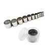 12Pcs/Set Stainless Steel Round Polymer Clay Cutting Mould Soft Clay Circle Cutter Tools Pottery Ceramic Cutting Mould