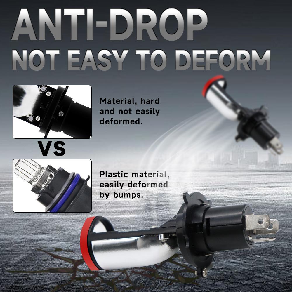 80W 16000LM Plug-in H4 Автомобильные фары Светодиодные мини-объективы для прожектора Автомобили Фара дальнего/ближнего света