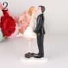Funny Bride and Groom Figurines Romantic Marry Figurine Cake Toppers Dolls  Marry
