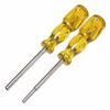 KAUMO Line Head Screwdriver (3.8mm, 4.5mm, Set of 2) LH Driver for Special Screws, Compatible with Nintendo Game Consoles, Etc.