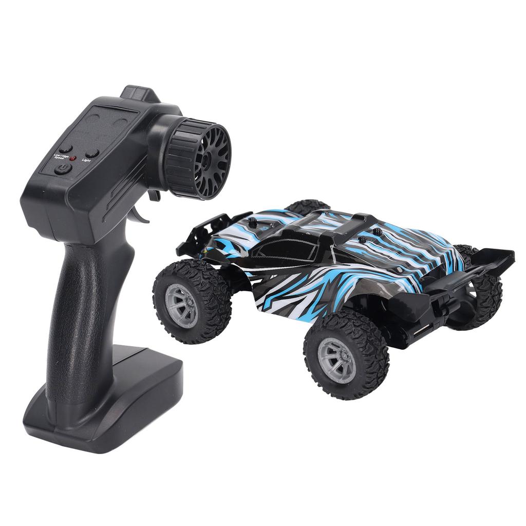 2.4Ghz 1:32 Scale Remote Control Car High Speed 2 Modes RC Racing Car Toy with Roadblocks