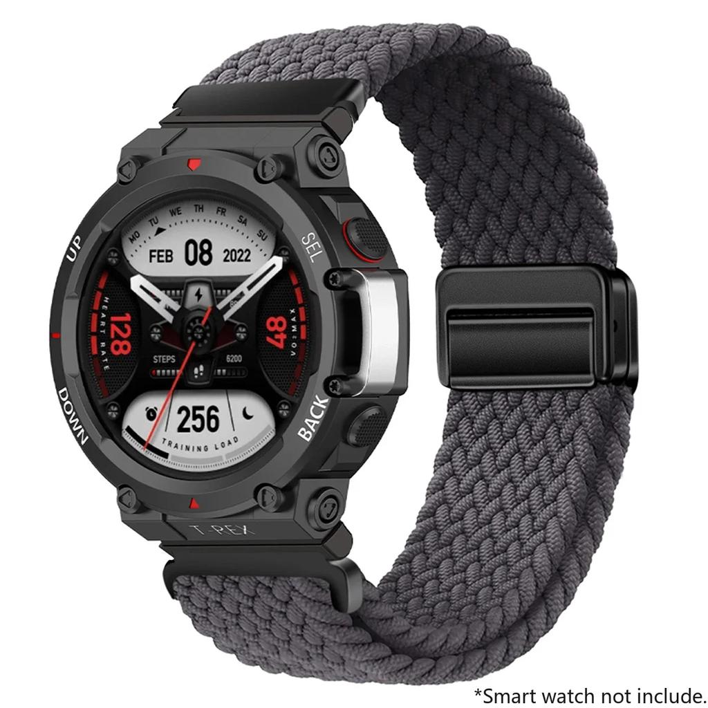 Новый плетеный ремешок-петля для Huami Amazfit T-Rex 2 3, ремешок для умных часов, нейлоновые эластичные ремешки для Huami Amazfit T-Rex T RexPro Correa
