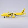 Модель самолета 320 Самолет A320 NEO Spirit Airlines 47см Смола Свет и Колесо Шасси Коллекция Подарок для энтузиаста самолетов