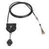 2.5m Excavator Throttle Control Cable - Manual Flexible Wire Replacement for Ex230 Models