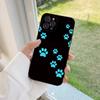 Красочный милый чехол YNDFCNB Paw для iPhone 6 7 8 Plus 11 12 13 14 Pro SE 2020 MAX Mini X XS XR, задняя крышка