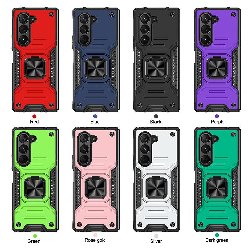 Совместим с Samsung складной ZFOLD11G Kemeng Armor 2-в-1 противоударный чехол для телефона ZFOLD1 защитный чехол