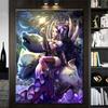 White Wolf Magic Princess Fairy Diamond Painting New Arrivals Animal And Girl Diamond Art Full Drill Mosaic Embroidery