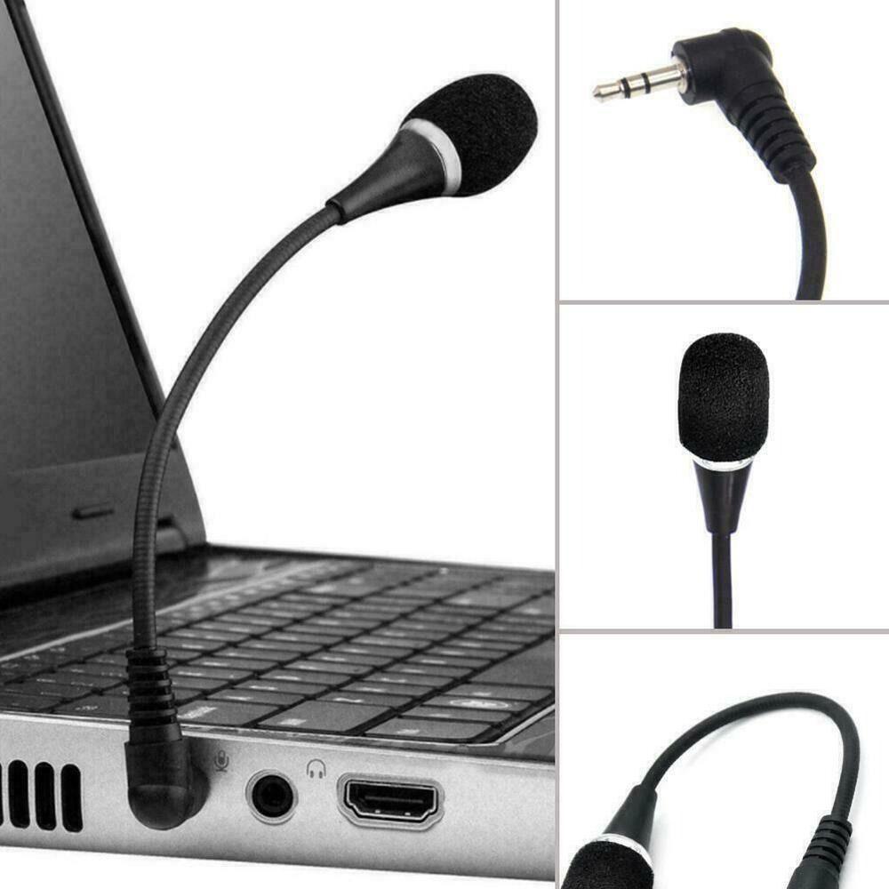 For Pc Mobile Laptops Audio Twist Stick Microphone Stereo Microphone Laptop Mini Microphone