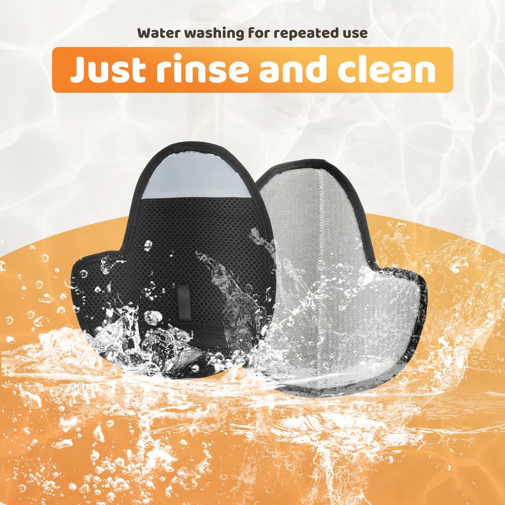 4Pcs New Pet Grooming Glove Reusable Pet Hair Removal Tool Dog Cat Large Size Electrostatic Hair Removal Gloves Pet Supplies