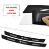 2025 E46 For BMW Carbon Fiber Auto Protective Rear Trunk Bumper Guard 3D Stickers For BMW 1 3 4 5 7 Series X1 X3 X4 X5 X6 E81 E8
