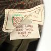 Gucci Шерстяной винтажный костюм-юбка в клетку, комплект, женский, б/у, 80-е, сделано в Италии