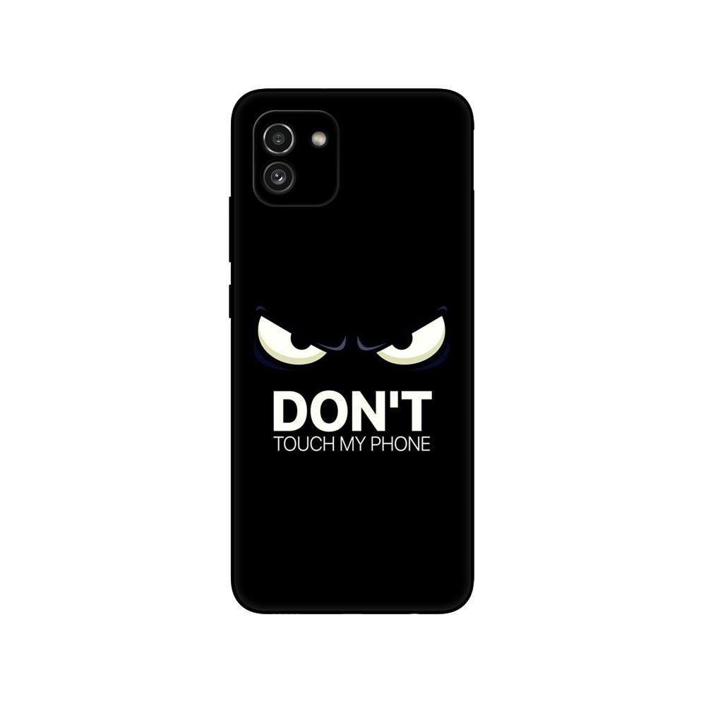 Чехол для Samsung Galaxy A03 164,2 мм, задняя крышка для GalaxyA03 Global A 03 A035, чехол для телефона, мягкий силиконовый бампер, черный чехол из ТПУ