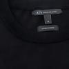 Armani Exchange Однотонный вязаный свитер с круглым вырезом Мужской свитер Черный 8NZM6A-ZM1HZ-1200