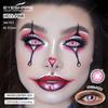 Eyeshare 1 Pair Pink Contact Lenses For Eyes Natural Pink Line Eye Contacts Beauty Students Annual Cosmetics