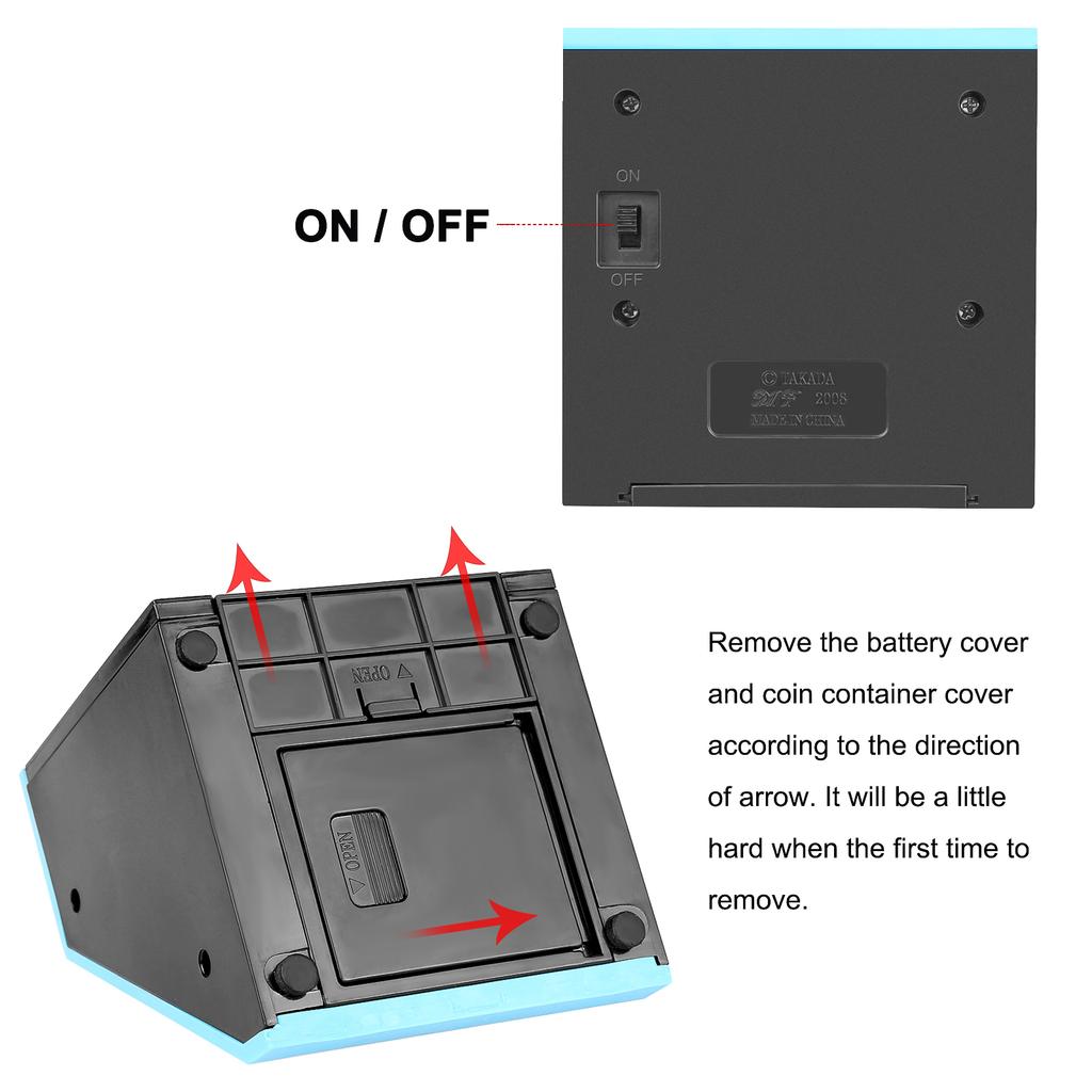 Money Eating Coin Bank Monkey Saving Box Automatic Coin Eating Savings Piggy Bank Novelty Gift For Kids