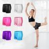 Kids Shorts Girls Shiny Hot Pants Dance Gymnastics Fitness Short Pants for Children