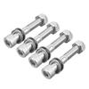 NICECNC For Banshee 350 Front Shock Bolts 304 Stainless Steel For Yamaha Banshee 350 YFZ350 CNC-machined ATV Accessories
