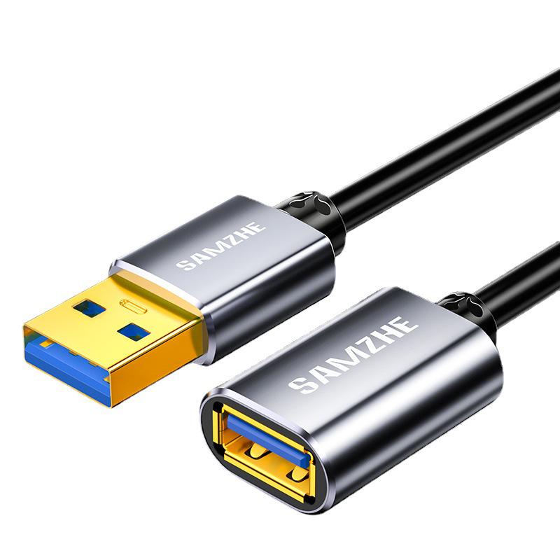 Удлинительный кабель USB 3.0, «папа-мама», позолоченная головка, длина 1–5 м, для передачи данных, клавиатуры, флеш-накопителя.