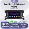 7inch Car Radio For Suzuki Grand Vitara 2005-2012 2013 2015 Multimedia GPS Navigation Stereo Player CarPlay Android Auto WIFI