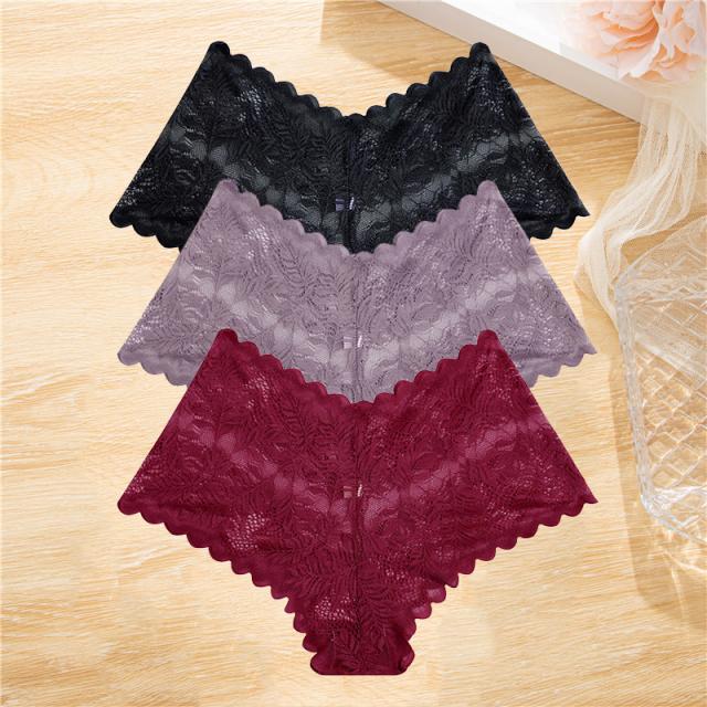 3PCS/Set Seamless Underwear Women's Panties Sexy Lingerie Female Underpants Low Waist Briefs Letters Intimates Girls Pantys