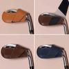 Чехлы для головок клюшек для гольфа Driver Fairway Wood Hybrids, чехлы для клюшек для гольфа из искусственной кожи, чехлы для клиньев для любителей гольфа