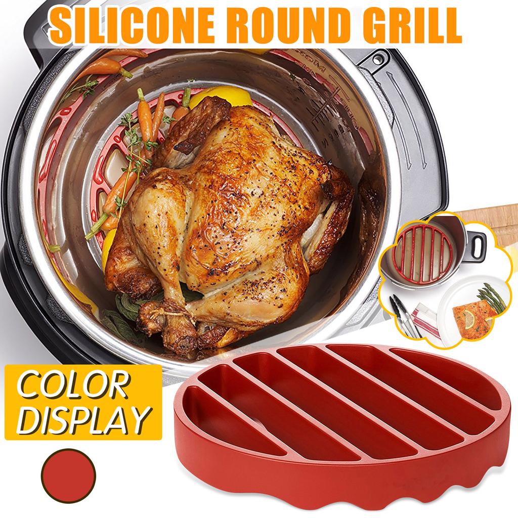Silicone Roasting Rack Steamer Rack Baking Canning Cooking Steaming Pressure