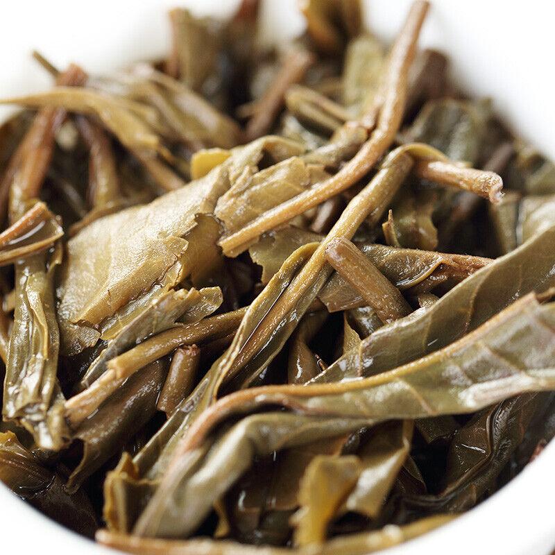 2015 Mengku Rongshi Большой листовой зеленый торт Юньнань Пуэр Китайский чай Пуэр 500 г сырой