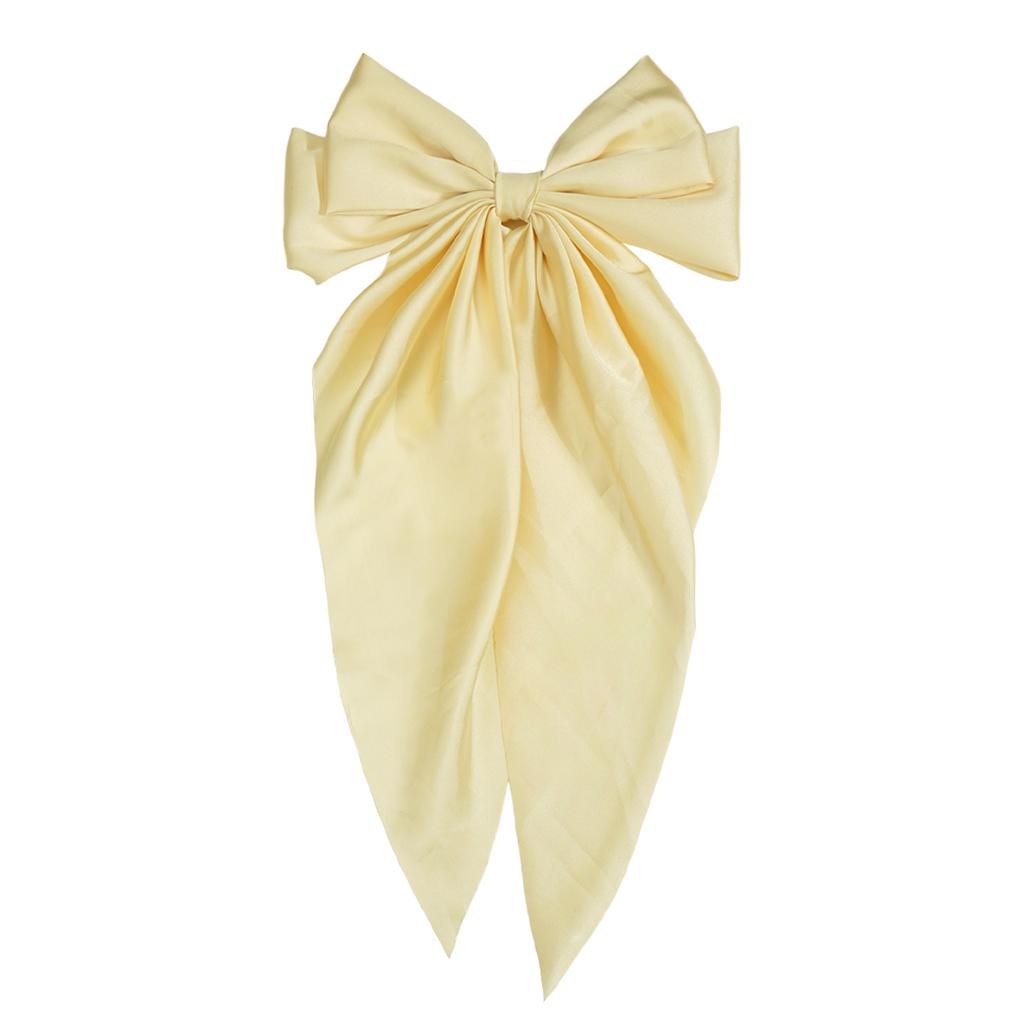 1 шт., новая корейская модная заколка для волос с бантом, однотонная элегантная заколка для волос, головные уборы, аксессуары для волос для девочек и детей