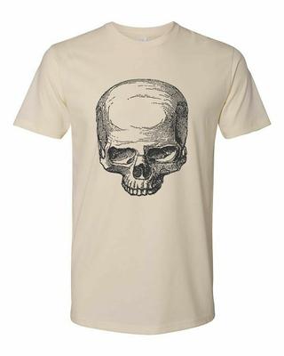 Коттедж Cult Clothing Футболка Хлопок Медицинская Анатомия Викторианское Искусство Череп #2