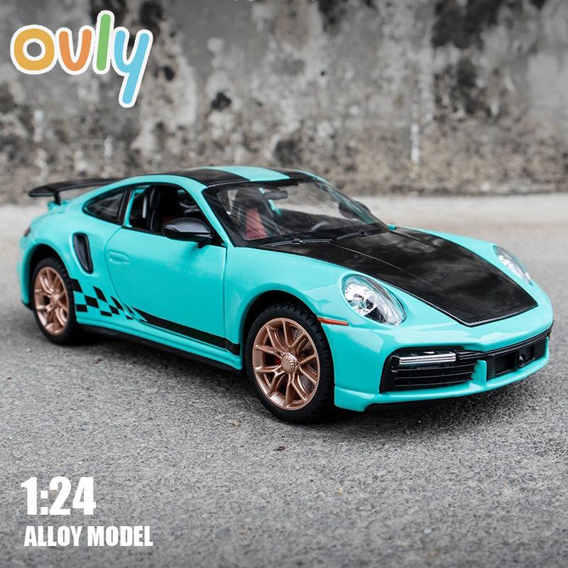 Интерактив 1:24 911S Модель автомобиля из сплава со световым эффектом - Идеальные игрушки для подарка