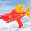 Yousheng Snowball Launcher Shark Shape Snowball Maker для детей Простая форма для изготовления снежков Игрушка для снежков на открытом воздухе для зимних развлечений