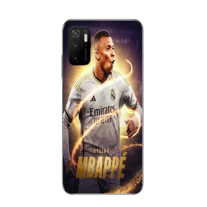 Coque - MANIACASE - POCO M3 PRO 5G - Kylian Mbappe - Noir - Souple - Sportif