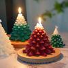1pc Fashion Christmas Tree New Year Aromatherapy Home Decor Xmas Party Candle Ornament With Box