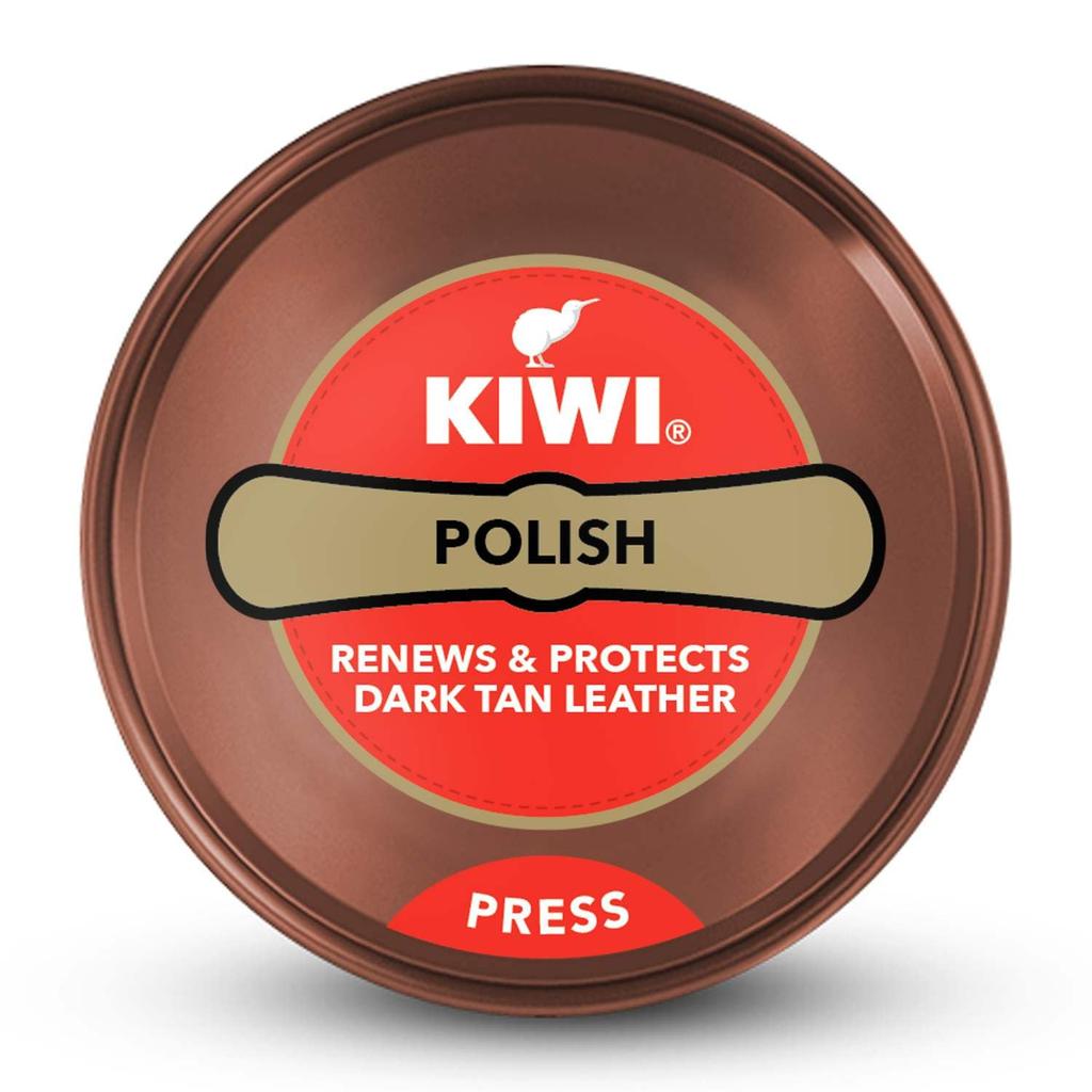 Kiwi Черная и темно-загорелая паста для полировки обуви 40 г [Упаковка из 2 шт.] (по одному каждому)]