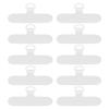 10Pcs Phone Tether Tab   Cell Phone Lanyard Patch Without Adhesive for Most Smartphones Preventing Dropping
