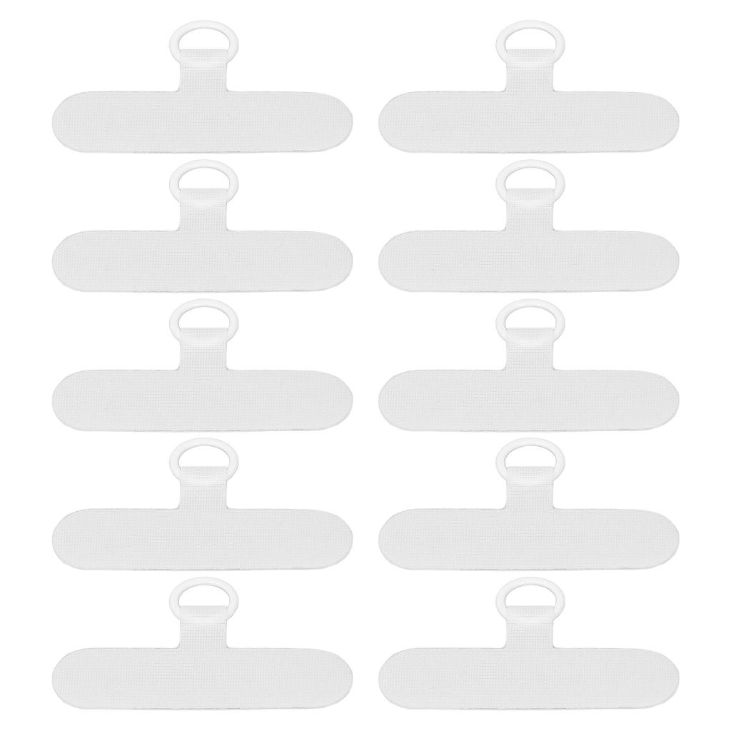 10Pcs Phone Tether Tab   Cell Phone Lanyard Patch Without Adhesive for Most Smartphones Preventing Dropping