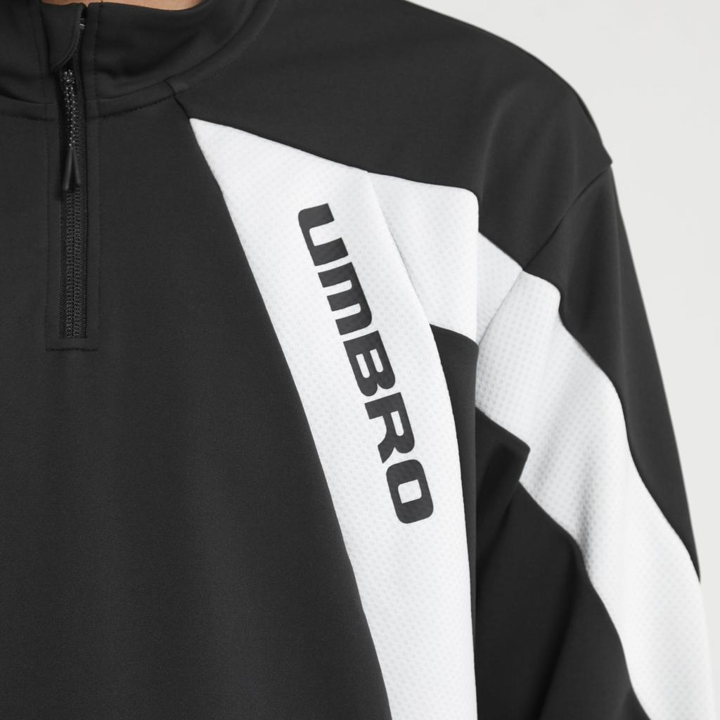 ТРЕТИЙ от Top [Umbro] Разминочная куртка на молнии до середины груди UF5SJG10M_BK00_S
