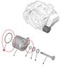 6-Speed Gearbox Radiator Seal Ring for Peugeot Citroen - C5, C6, C4L, 3008, 4508, DS5, Trumpchi