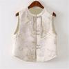 Весенний жилет демонстрирует тонкий темпераментный дизайн, модный женский жилет для возраста высококлассных топов