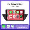10" Car Radio Android 14 Carplay For BMW X1 E84 2009 2010 2011 2012 Navigation GPS Multimedia Player WiFi+4G Stereo Auto Video