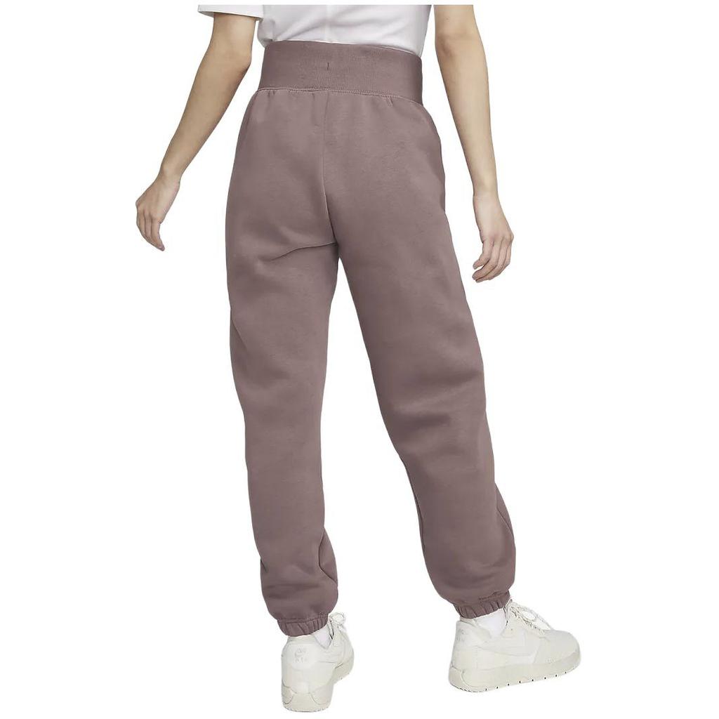 Women's Nike Sportswear Phoenix Fleece Knitted Sweatpants Women's Smoky Purple Red