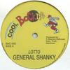 12-дюймовая пластинка GENERAL SHANKY / PIN MAN - Lotto; Версия / Tek Time BAC005 Cool Backra 1995 Ямайский Регги, Ска и Даб